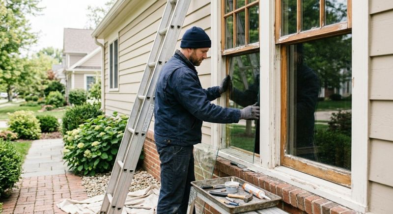 Garden Window Repair in Olathe, KS
